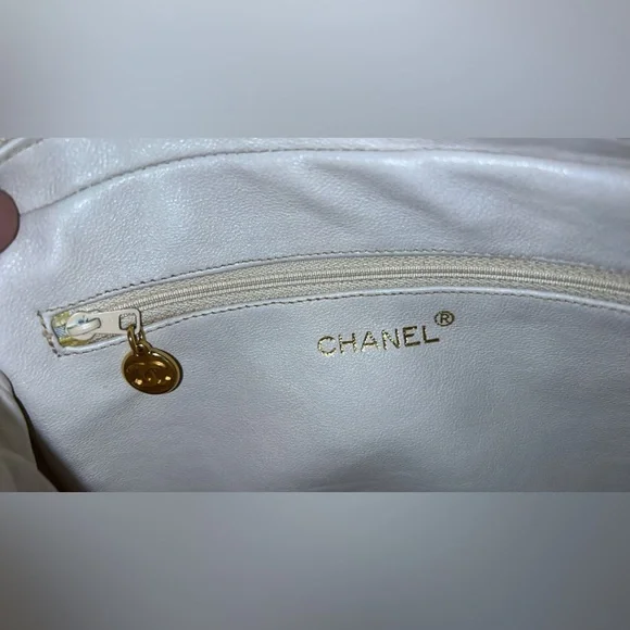 Chanel Lambskin Diamond CC Tassel Camera Bag - Picture 14 of 16